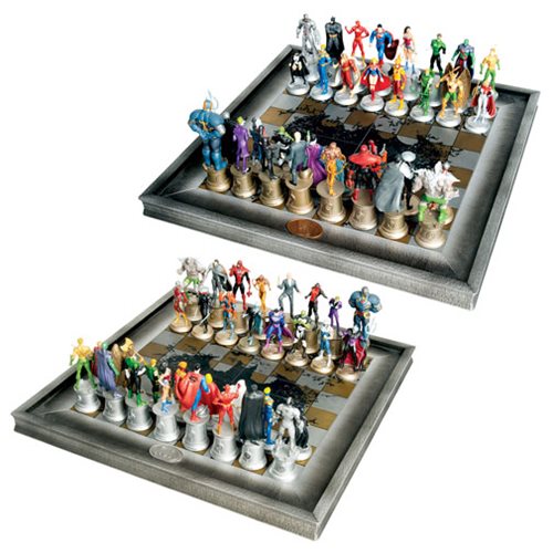 DC Comics Complete Justice League Chess Set - Gordy's Novelties