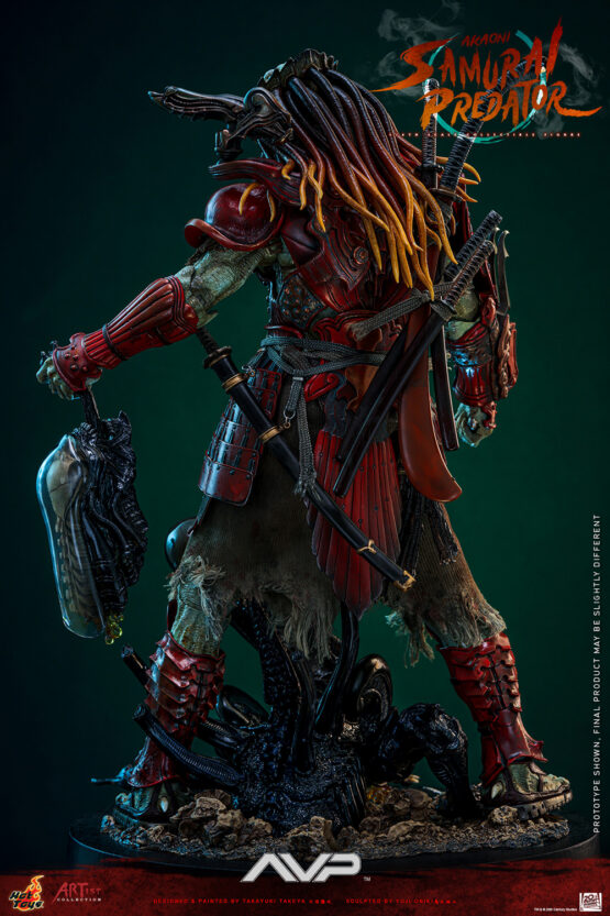 Akaoni Samurai Predator Sixth Scale Figure - Image 2